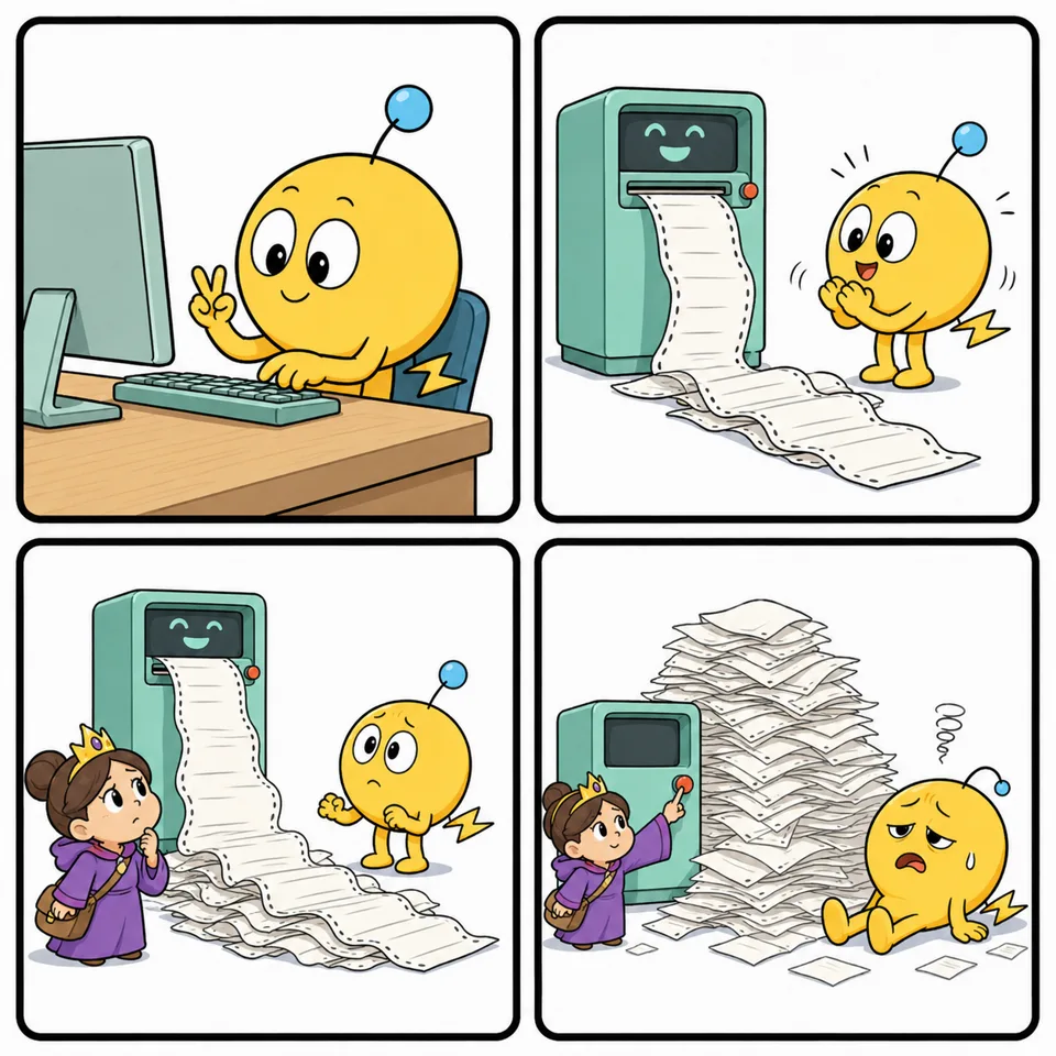 10回のつもりが（4コマ漫画）